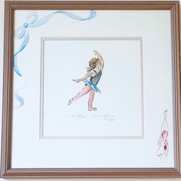Ballet Center Stage I & II Signed and Numbered Prints by Connie Steiner - Picture 3 of 13